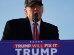 Donald appears to talk about reporters being shot at Pennsylvania rally (AP Photo/Evan Vucci) Donald appears to talk about reporters being shot at Pennsylvania rally (AP Photo/Evan Vucci)