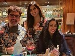 L to R- Ashwin Verma, Esha Verma and Rupali Ganguly.
