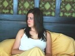 Katie Featherston debuted as the female lead in Paranormal Activity Katie Featherston debuted as the female lead in Paranormal Activity