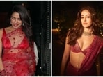 Priyanka Chopra and Ananya Panday rock the 'itsy-bitsy' blouse. Priyanka Chopra and Ananya Panday rock the 'itsy-bitsy' blouse.