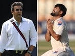 Wasim Akram (L) brought up Kamran Ghulam's family