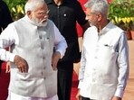 Prime Minister Narendra Modi and external affairs minister S Jaishankar.