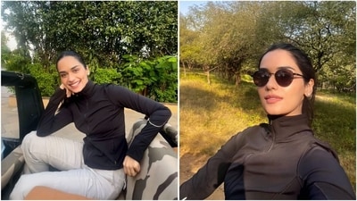 Manushi Chhillar shares jungle safari moments from Ranthambore National Park. (Instagram/@manushi_chhillar) Manushi Chhillar shares jungle safari moments from Ranthambore National Park. (Instagram/@manushi_chhillar)