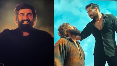 Arjun Kapoor as Danger Lanka in Singham Again Arjun Kapoor as Danger Lanka in Singham Again