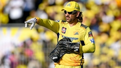 Chennai Super Kings' wicketkeeper MS Dhoni in action. (AFP) Chennai Super Kings' wicketkeeper MS Dhoni in action. (AFP)