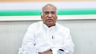 Congress chief Mallikarjun Kharge. (ANI) Congress chief Mallikarjun Kharge. (ANI)
