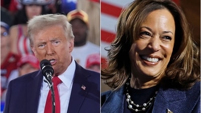 Donald Trump and Kamala Harris Donald Trump and Kamala Harris