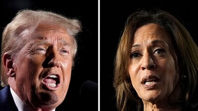 Kamala Harris pulls ahead of Donald Trump in new poll from battleground state (AP Photo) (AP) Kamala Harris pulls ahead of Donald Trump in new poll from battleground state (AP Photo) (AP)