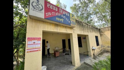 Home guards have been using three rooms at Government Primary Smart School, Jagraon, as offices since 2018. (HT File) Home guards have been using three rooms at Government Primary Smart School, Jagraon, as offices since 2018. (HT File)