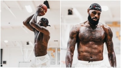 At 39, LeBron James' fitness has helped him dominate the NBA. At 39, LeBron James' fitness has helped him dominate the NBA.
