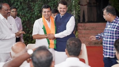 Congress city chief Anil Kaushik resigned to join the BJP. (HT Photo) Congress city chief Anil Kaushik resigned to join the BJP. (HT Photo)