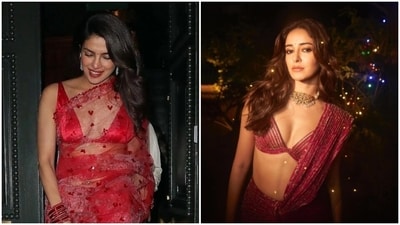 Priyanka Chopra and Ananya Panday rock the 'itsy-bitsy' blouse. 