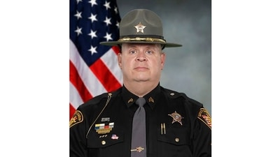 The sheriff’s office said Rodgers, who has commanded the department's road patrol, would remain on duty, with a written reprimand for violating the department’s social media policy. (AP) The sheriff’s office said Rodgers, who has commanded the department's road patrol, would remain on duty, with a written reprimand for violating the department’s social media policy. (AP)