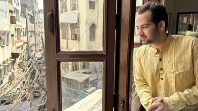 This pulsating world of Old Delhi’s Chitli Qabar Chowk virtually courses through Zubair Ul Hasan’s bloodstream. (HT)