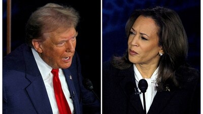 FILE PHOTO: The Republican presidential nominee, former U.S. President Donald Trump, and the Democratic presidential nominee, U.S. Vice President Kamala Harris, take part in a presidential debate hosted by ABC in Philadelphia, Pennsylvania, U.S., September 10, 2024 in a combination of file photographs. REUTERS/File Photo (REUTERS)