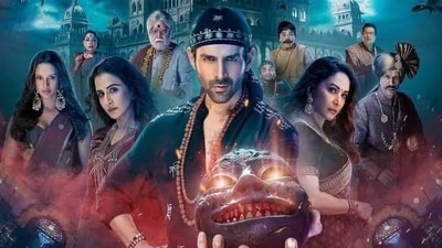 Bhool Bhulaiyaa 3 marks the return of Kartik Aaryan and Vidya Balan, along with and Madhuri Dixit. Bhool Bhulaiyaa 3 marks the return of Kartik Aaryan and Vidya Balan, along with and Madhuri Dixit.