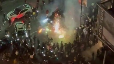 Diwali celebrations in Canada led to racist outbursts on social media. (X/@truckdriverpleb) Diwali celebrations in Canada led to racist outbursts on social media. (X/@truckdriverpleb)