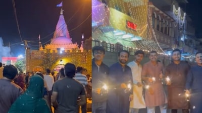 Karachi celebrated Diwali with joy, as a video showcased vibrant festivities. (Instagram/mystapaki)