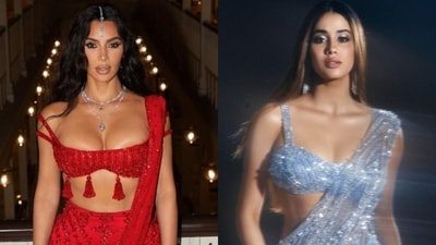 Kim K and Janhvi Kapoor Kim K and Janhvi Kapoor
