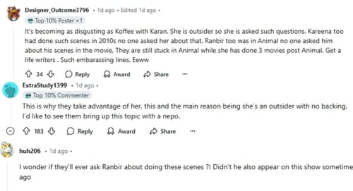 Netizens react to Sunil Grover's act as Dafli with Triptii Dimri Netizens react to Sunil Grover's act as Dafli with Triptii Dimri