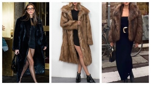 On the days you feel like a goddess, wear a faux-fur coat. (Pinterest) On the days you feel like a goddess, wear a faux-fur coat. (Pinterest)