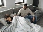 It's stressful to see your partner struggling with the chronic ailment.