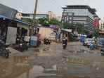Bengaluru's Sakra hospital road. 