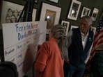 Six registered voters cast their vote on November 5, 2024 in Dixville Notch, New Hampshire. Six registered voters cast their vote on November 5, 2024 in Dixville Notch, New Hampshire.