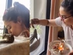 In a unique twist, a woman celebrated Bhai Dooj with her pet squirrel.
In a unique twist, a woman celebrated Bhai Dooj with her pet squirrel.