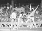 An injured was convinced to bowl on the final day and he ended up running through the Australian batting lineup. An injured was convinced to bowl on the final day and he ended up running through the Australian batting lineup.