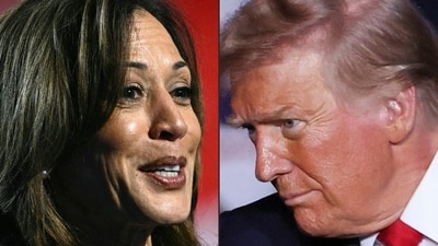 Democratic candidate Kamala Harris is facing off against Republican rival Donald Trump as US votes in a historic presidential election. (AFP) Democratic candidate Kamala Harris is facing off against Republican rival Donald Trump as US votes in a historic presidential election. (AFP)