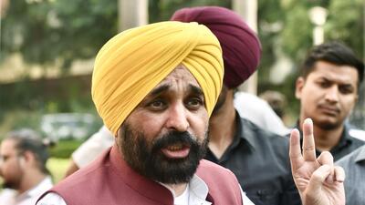 Chief minister Bhagwant Mann on Tuesday condemned the attack on a temple in Brampton. (ANI File) Chief minister Bhagwant Mann on Tuesday condemned the attack on a temple in Brampton. (ANI File)