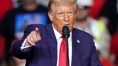 Trump staffer Luke Meyer fired for white nationalist ties and racist remarks online.
(AP Photo/Matt Freed) (AP) Trump staffer Luke Meyer fired for white nationalist ties and racist remarks online.
(AP Photo/Matt Freed) (AP)