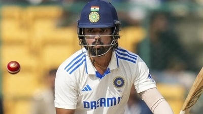 India's KL Rahul bats during the fourth day of the first Test against New Zealand. (PTI) (PTI) India's KL Rahul bats during the fourth day of the first Test against New Zealand. (PTI) (PTI)