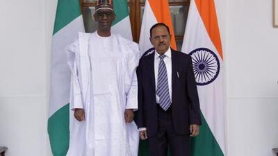 Indian NSA Ajit Doval and his Nigerian counterpart Nuhu Ribadu co-chaired the second strategic and counter-terrorism dialogue. Indian NSA Ajit Doval and his Nigerian counterpart Nuhu Ribadu co-chaired the second strategic and counter-terrorism dialogue.