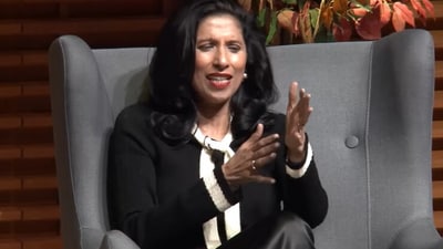 Chanel CEO Leena Nair shared her thoughts on compassionate leadership. (YouTube/@stanfordgsb) Chanel CEO Leena Nair shared her thoughts on compassionate leadership. (YouTube/@stanfordgsb)