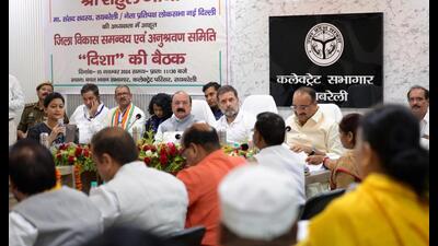 Senior Cong leader Rahul Gandhi during a meeting in Rae Bareli on November 5. (Agency) Senior Cong leader Rahul Gandhi during a meeting in Rae Bareli on November 5. (Agency)