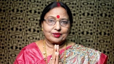 Sharda Sinha, famous folk singer from Bihar, died at 72 Sharda Sinha, famous folk singer from Bihar, died at 72