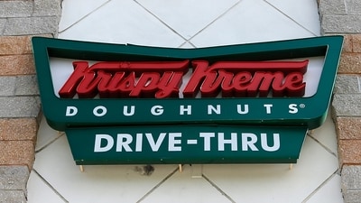 Krispy Kreme offers free doughnuts and 'I Voted' stickers on Election Day 2024, promoting civic engagement. (AP Photo/Alan Diaz, File) (AP) Krispy Kreme offers free doughnuts and 'I Voted' stickers on Election Day 2024, promoting civic engagement. (AP Photo/Alan Diaz, File) (AP)