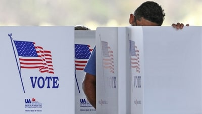 US Midterm Elections: Voters cast their ballots for the midterm elections. (AFP) US Midterm Elections: Voters cast their ballots for the midterm elections. (AFP)