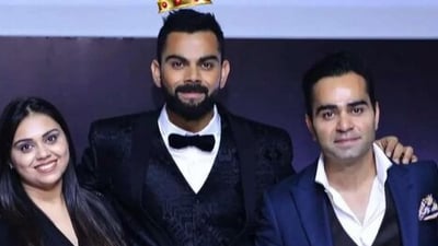 Virat Kohli's brother shared an Instagram Story for the cricketer on his 36th birthday (Instagram/@vk0681) Virat Kohli's brother shared an Instagram Story for the cricketer on his 36th birthday (Instagram/@vk0681)