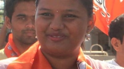 Dr Heena Gavit, former MP from Nandurbar district (HT file photo)