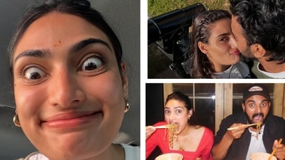 KL Rahul shared a cute post on Athiya Shetty's 32nd birthday. KL Rahul shared a cute post on Athiya Shetty's 32nd birthday.
