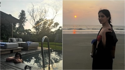 Bhumi Pednekar and Rhea Kapoor recently shared dreamy vacation photos from South Goa. (Instagram) Bhumi Pednekar and Rhea Kapoor recently shared dreamy vacation photos from South Goa. (Instagram)