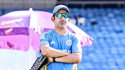 India head coach Gautam Gambhir India head coach Gautam Gambhir