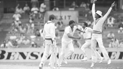 An injured was convinced to bowl on the final day and he ended up running through the Australian batting lineup. (Getty Images) An injured was convinced to bowl on the final day and he ended up running through the Australian batting lineup. (Getty Images)