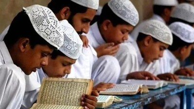 The Supreme Court set aside the Allahabad high court's March judgment on the Uttar Pradesh Board of Madarsa Education Act. The Supreme Court set aside the Allahabad high court's March judgment on the Uttar Pradesh Board of Madarsa Education Act.
