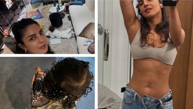Priyanka Chopra recently posted her Diwaloween photo dump with Nick Jonas and Malti. (Instagram/priyankachopra)