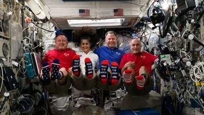 Astronauts Butch Wilmore, Suni Williams and Don Pettit voted early for the presidential election from the International Space Station. Astronauts Butch Wilmore, Suni Williams and Don Pettit voted early for the presidential election from the International Space Station.