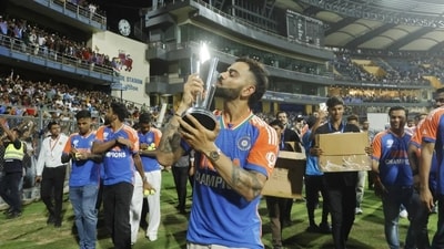 Virat Kohli played a match-winning knock in the final of the 2024 T20 World Cup (BCCI) Virat Kohli played a match-winning knock in the final of the 2024 T20 World Cup (BCCI)